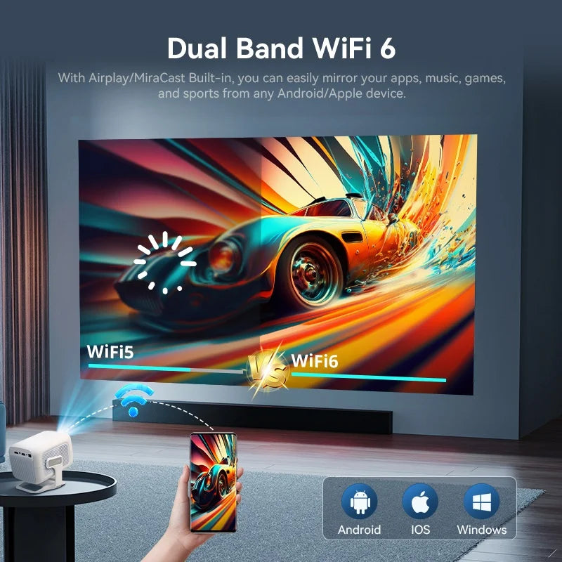 DITONG X3Plus HD Smart Projector