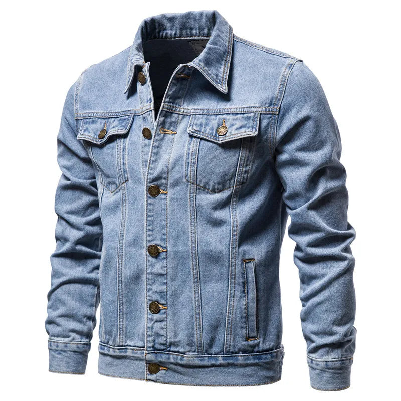 2025 Men’s Vintage Denim Jacket