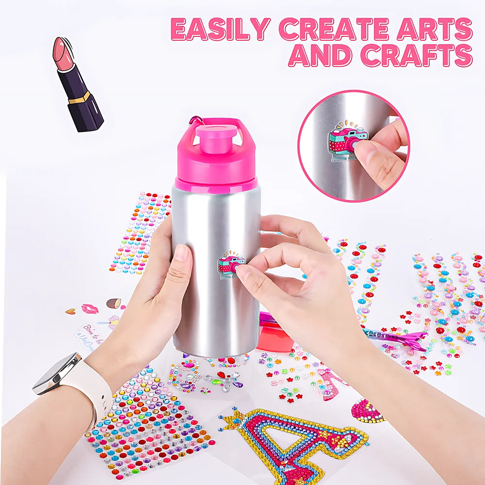 Kids Water Bottle gift Set for Girls