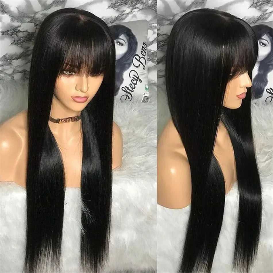Silky Straight Human Hair Wig