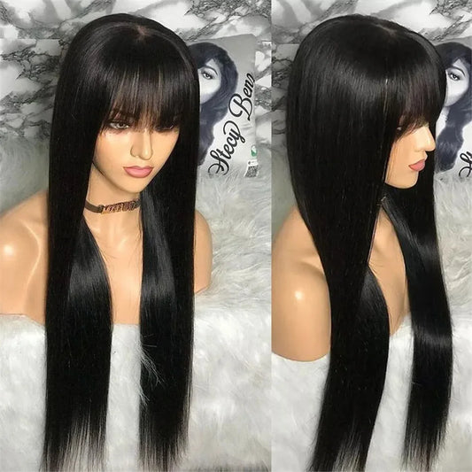 Silky Straight Human Hair Wig