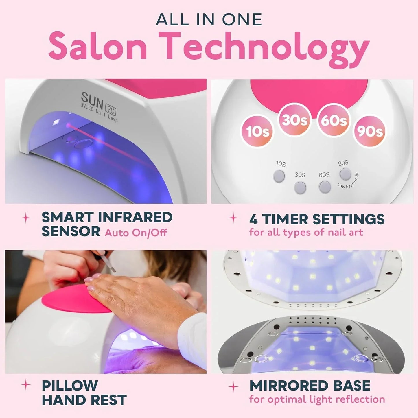 48W UV LED Nail Lamp