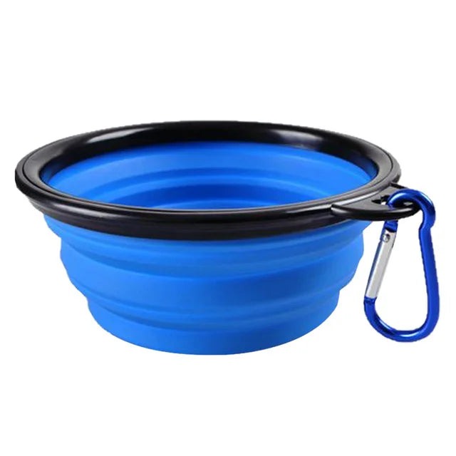 Collapsible Silicone Pet Travel Bowl