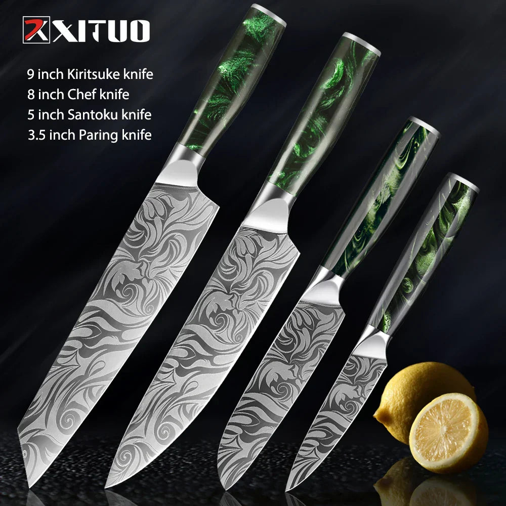 XITUO Stainless Steel Knife Set