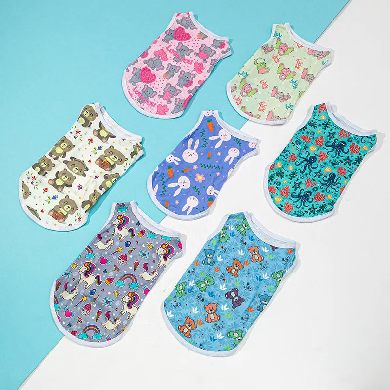 Cute Cat Clothes Yorkshire T-shirt