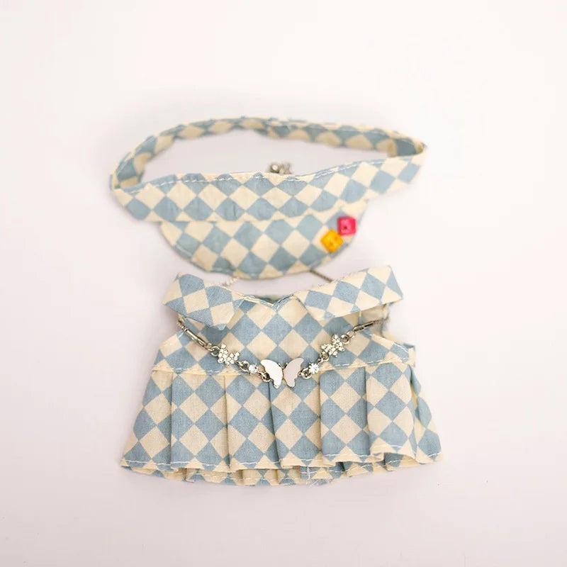 Yoocour Labubu Checkerboard Tennis Outfit