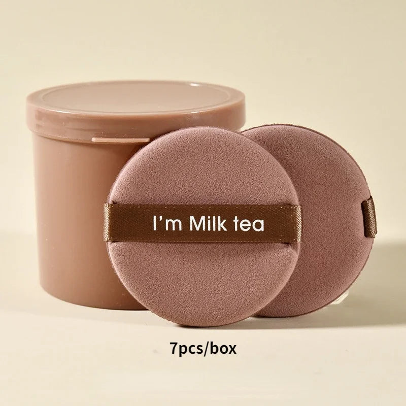 7Pcs Strawberry Makeup Sponge Set