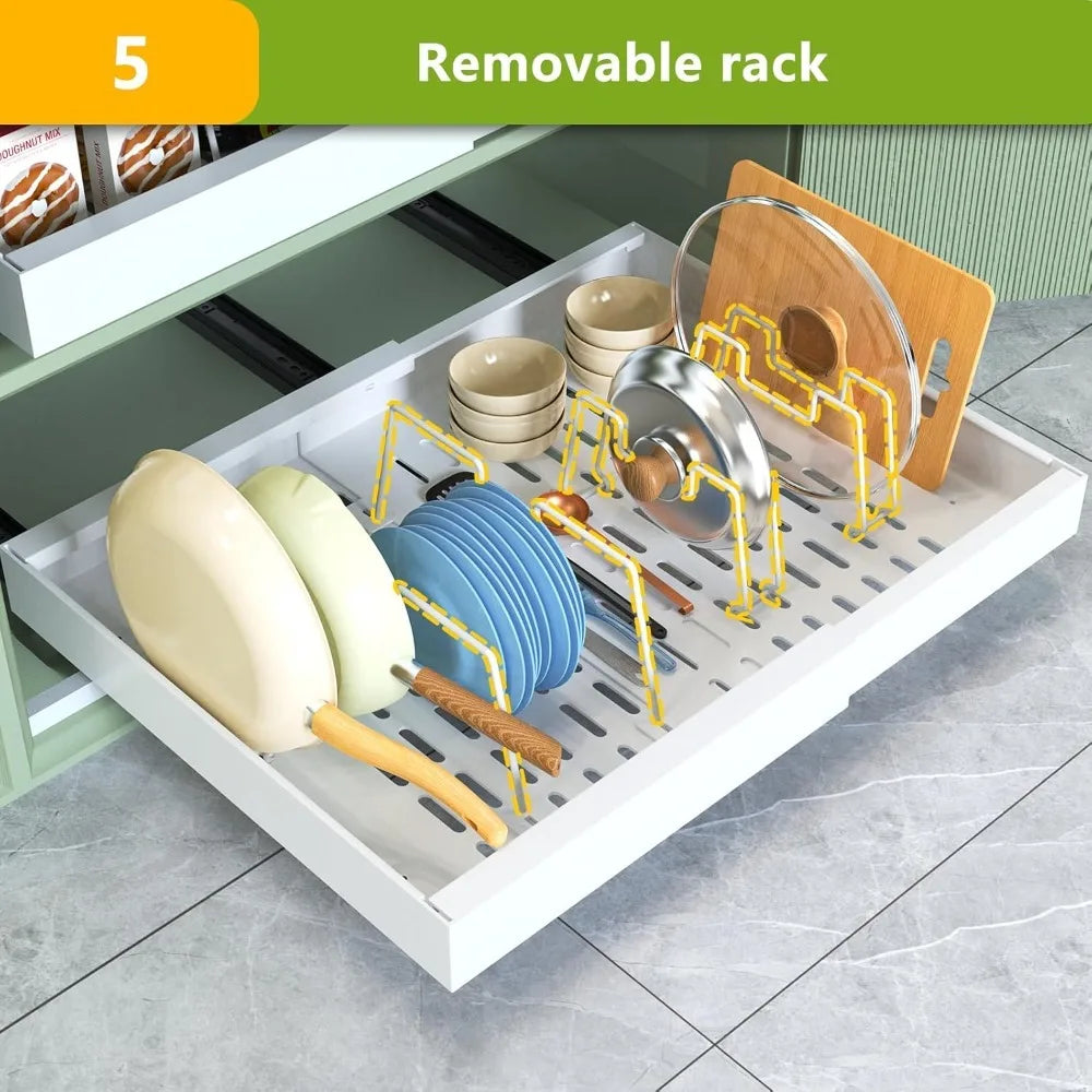 Pull Out Cabinet Organizer Set