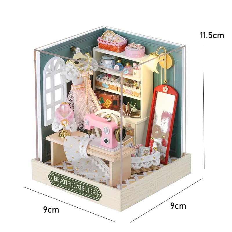 DIY Mini Wooden Dollhouse