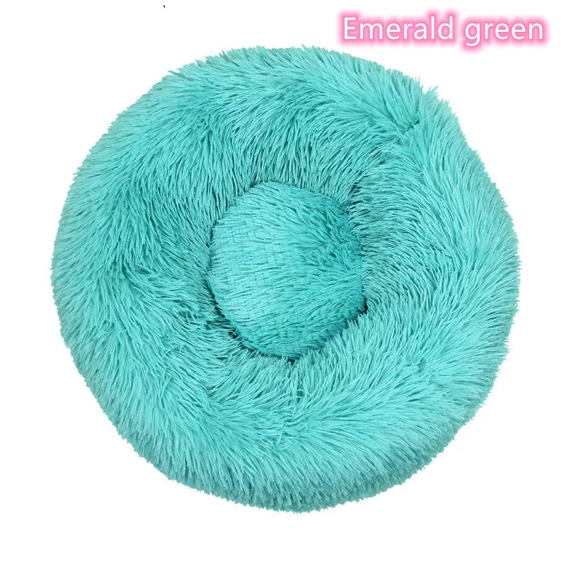 Super Soft Plush Donut Bed