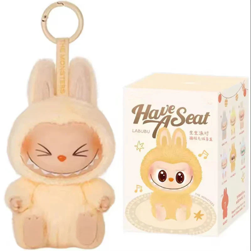 Labubu Sit Series Anime Keychain