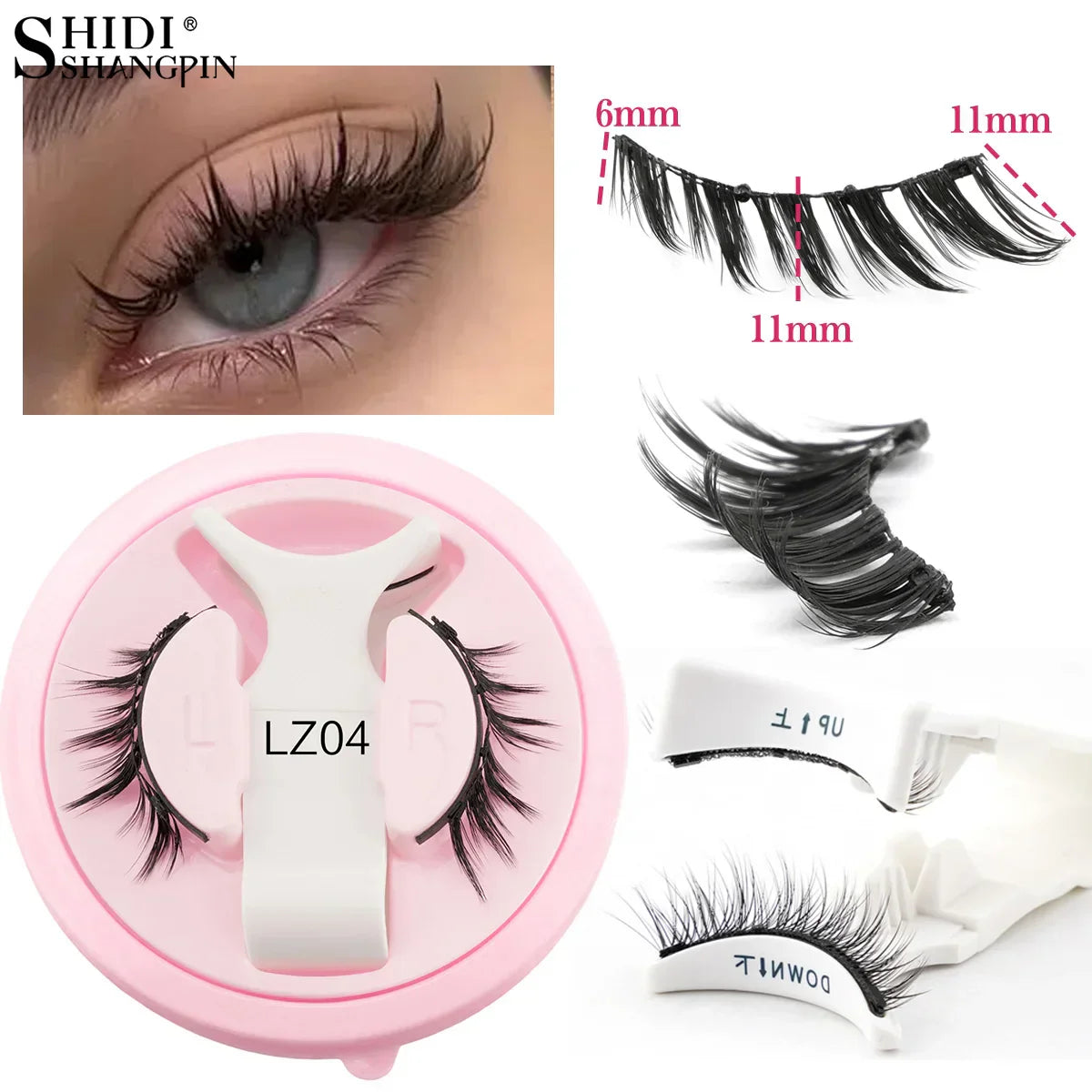 Fluffy Magnetic Eyelash Set
