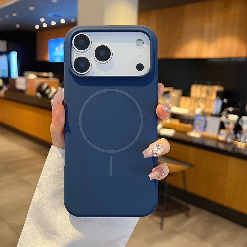 Luxury Silicone iPhone 17 Case