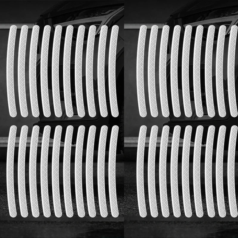 Car Wheel Hub Reflective Stickers