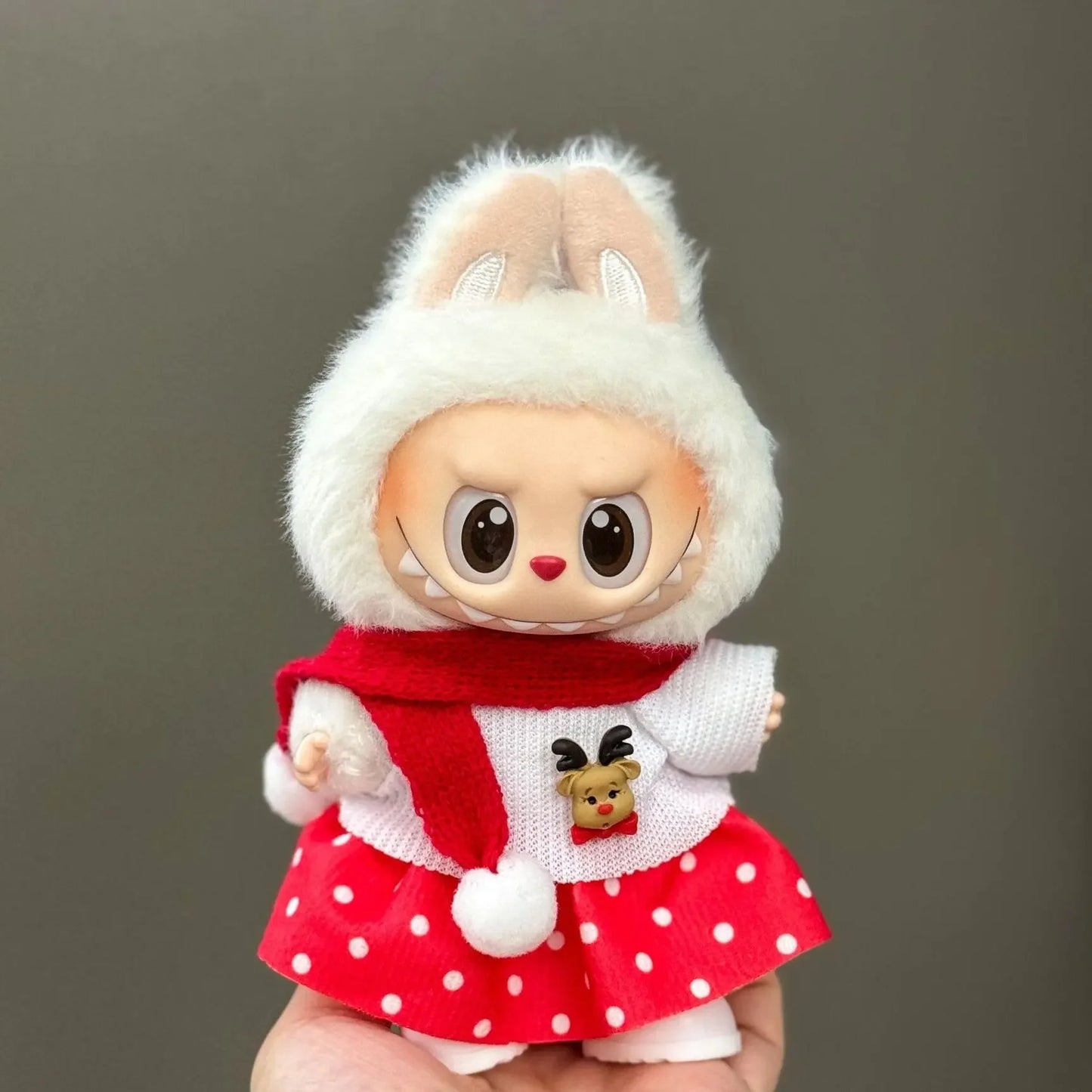 Labubu Christmas Deer Outfit