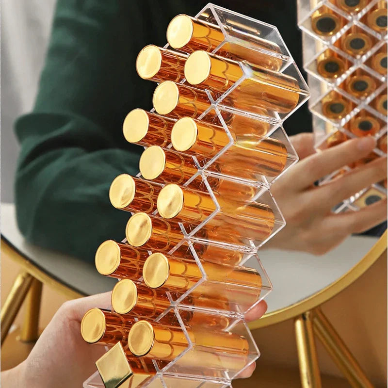 Fish-Shaped Lipstick Organizer Case