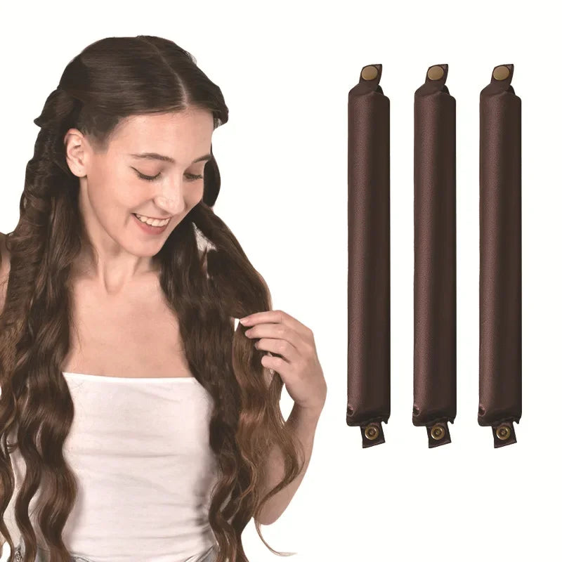 Heatless Satin Curling Headband