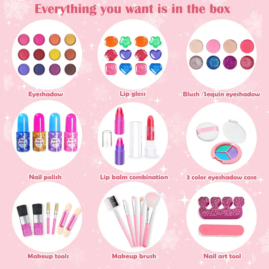 Kids Washable Makeup Kit Set