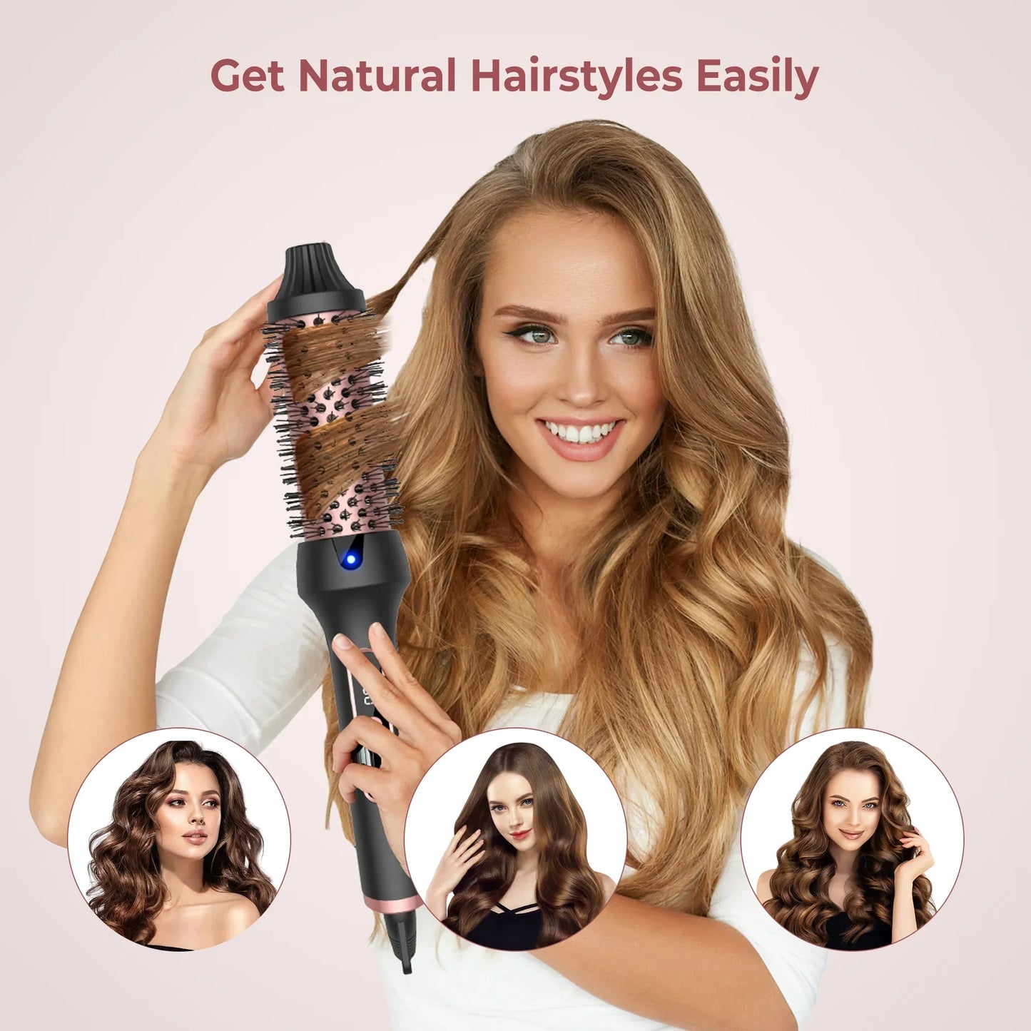 3-in-1 Ionic Heated Styling Brush