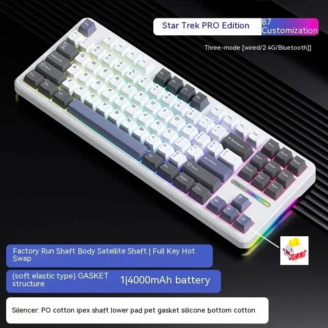 AULA F87Pro Mechanical Gaming Keyboard