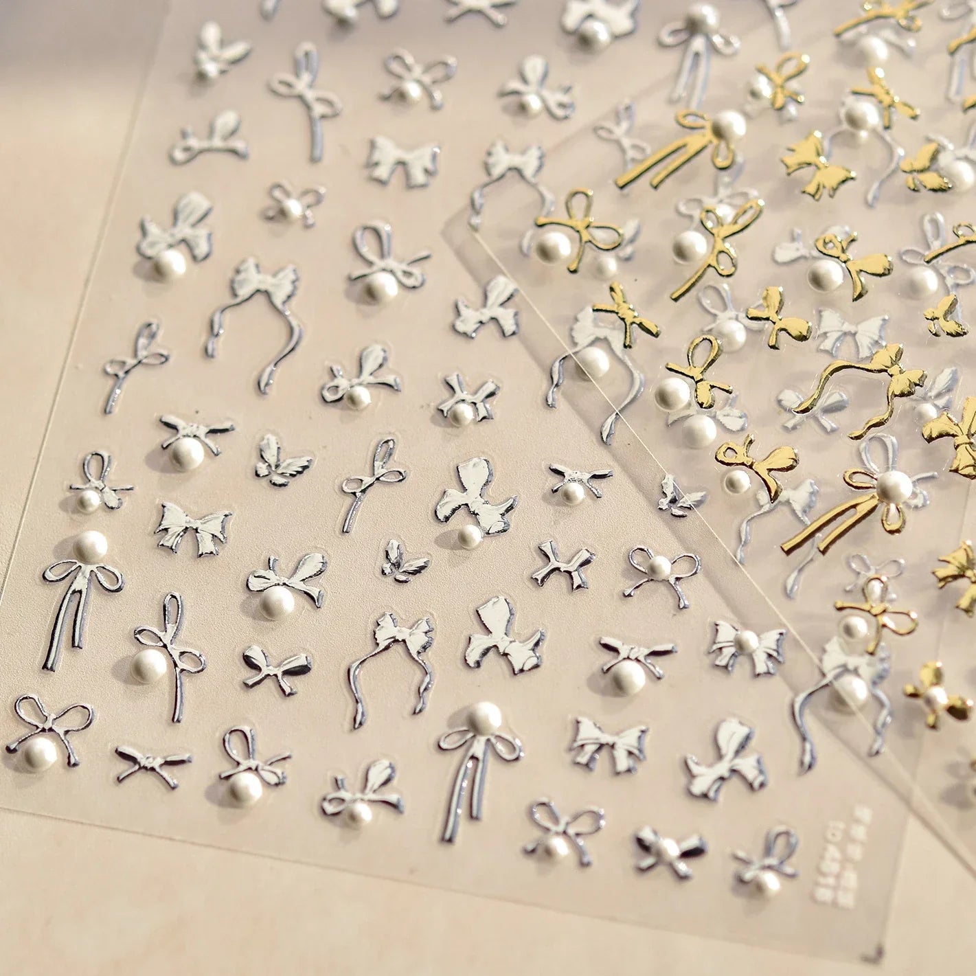 Bowknot 3D Nail Art Stickers