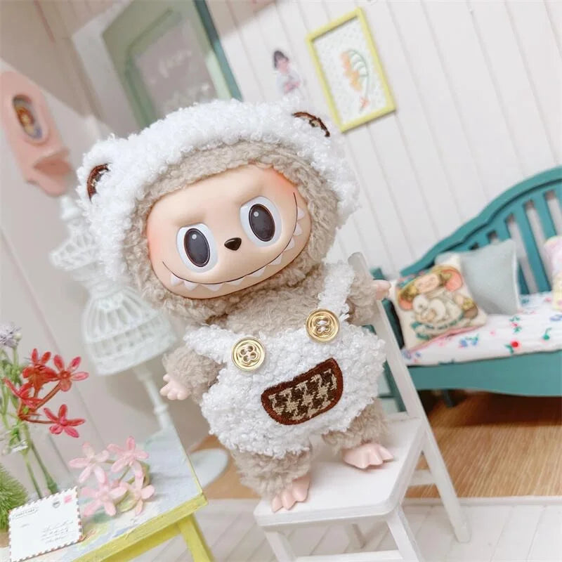 Yoocour Labubu Furry Puppy Onesie Set