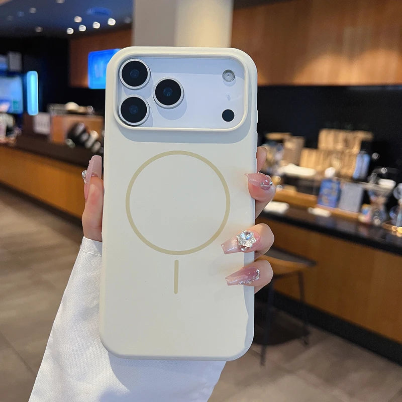 Luxury Silicone iPhone 17 Case