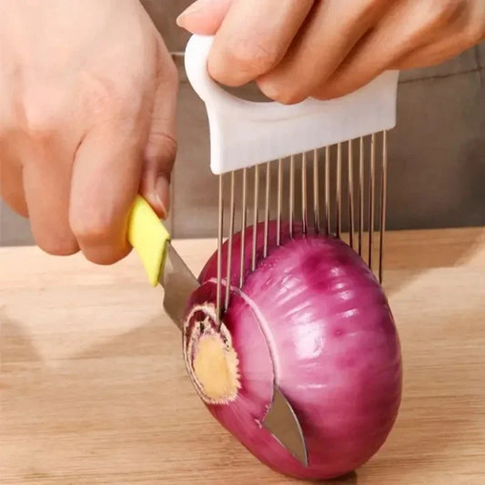Colorful Onion Slicer with Holder