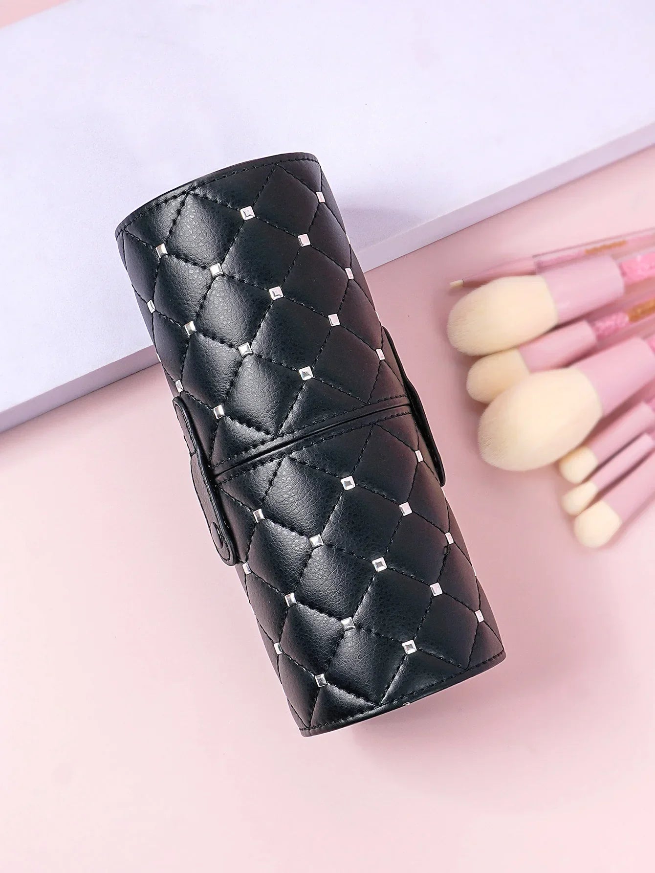 Black Diamond Makeup Brush Holder