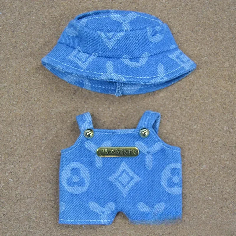Labubu Denim Paris Doll Outfit