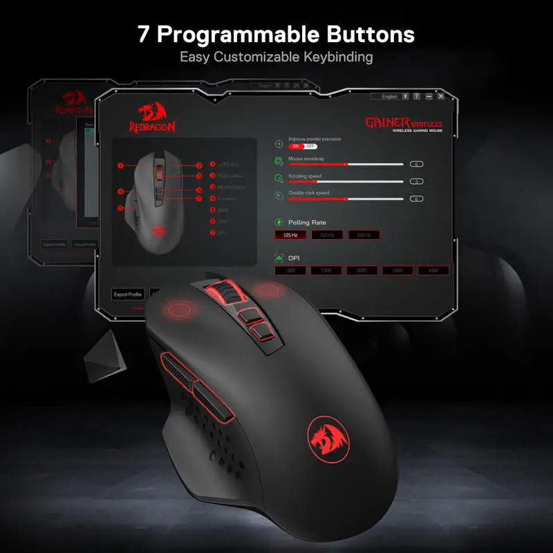 Redragon M656 Wireless Gaming Mouse