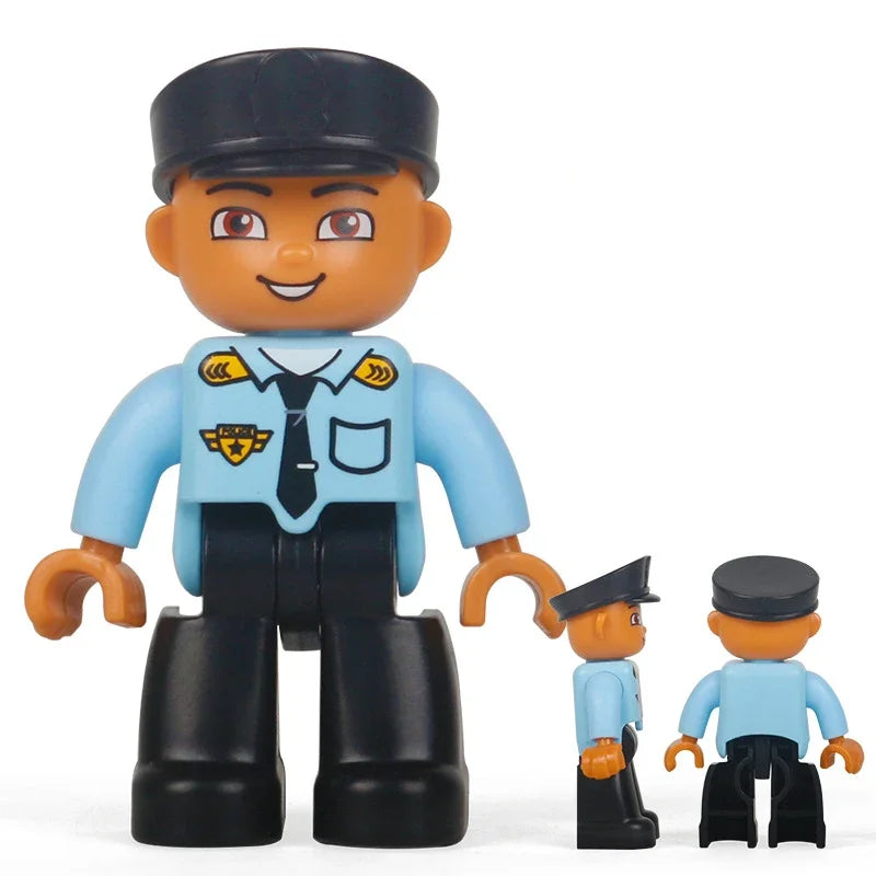 City Careers Action Figures Blocks