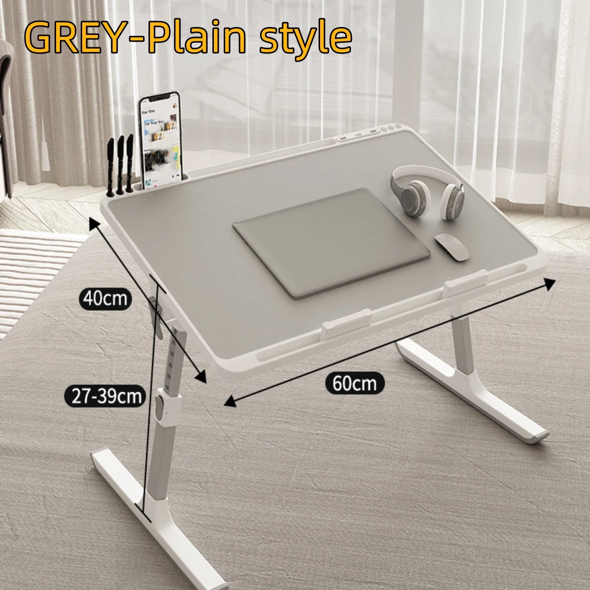 Adjustable Foldable Laptop Bed Table