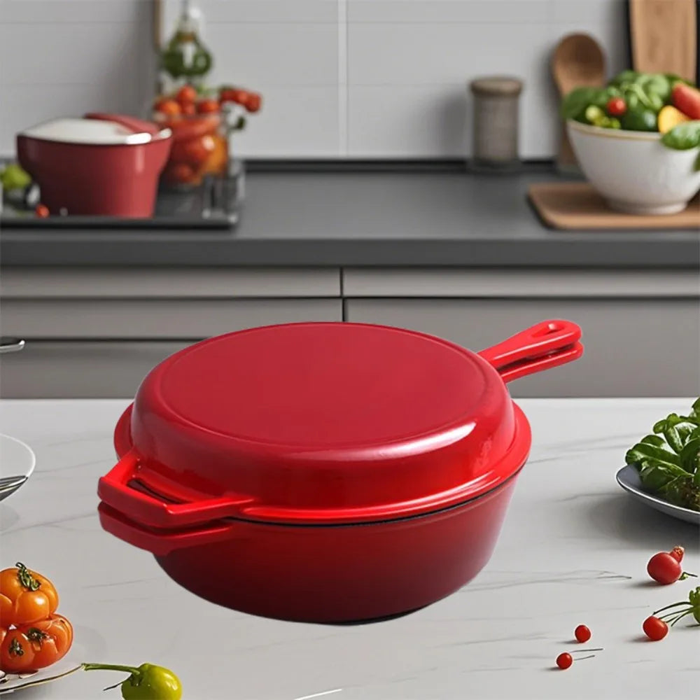 Cast Iron Skillet with Lid