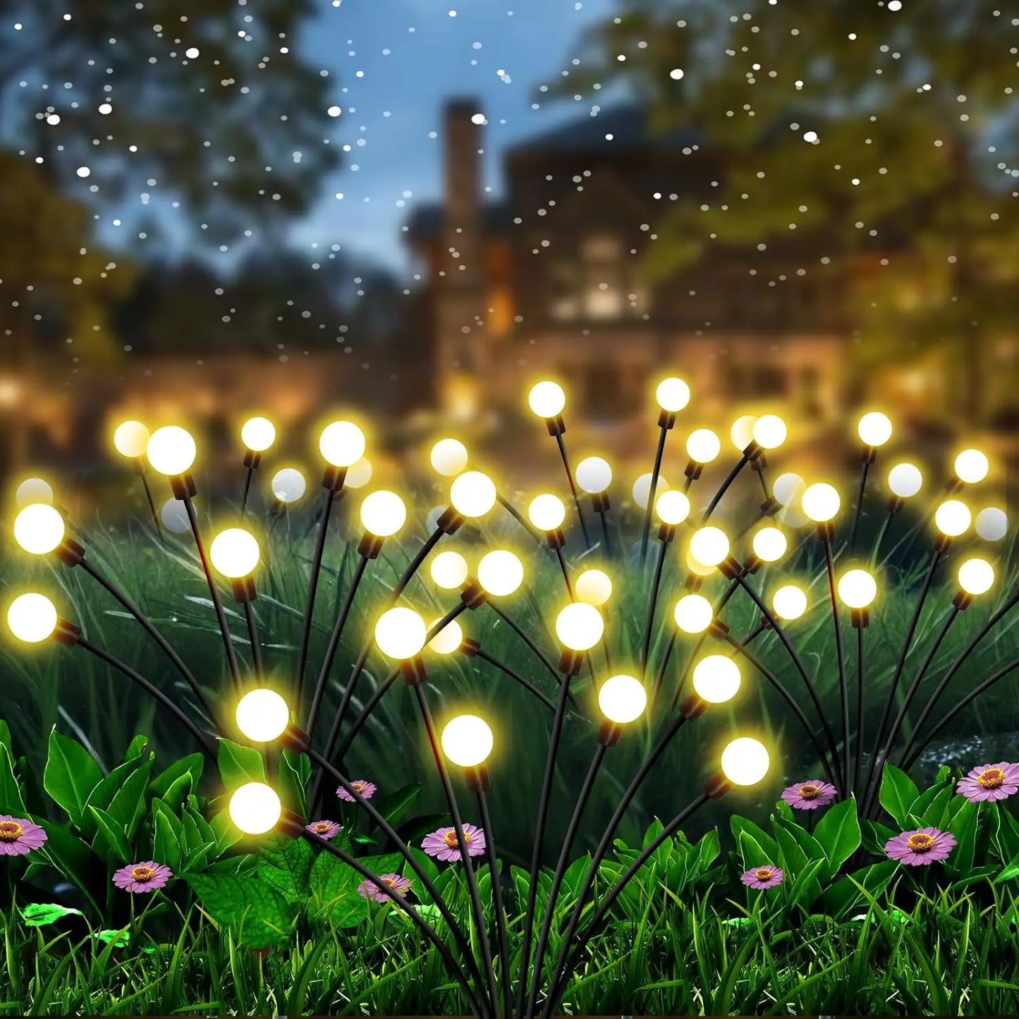 Solar Firefly Garden Decoration Lights