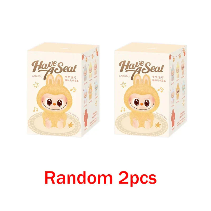 Labubu V3 Monster Keychain Toy