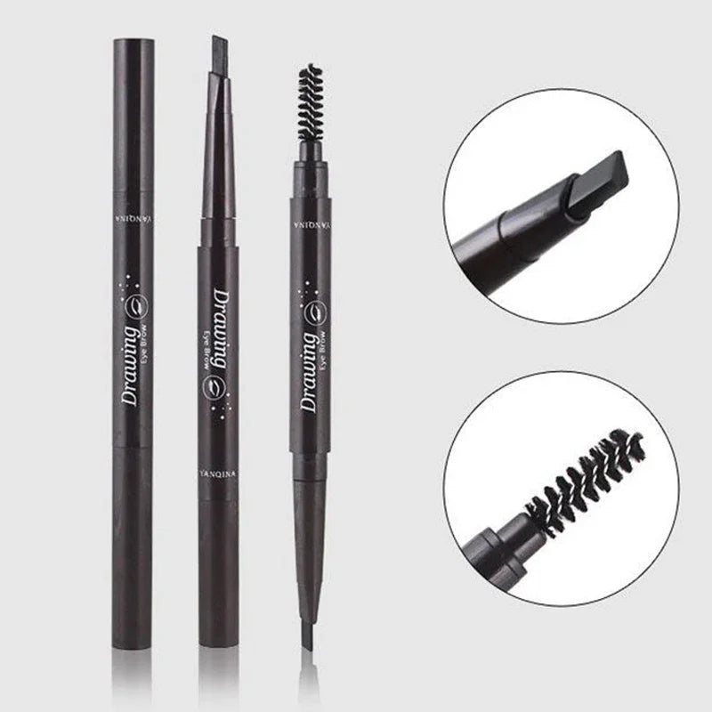 2-in-1 Waterproof Eyebrow Pencil