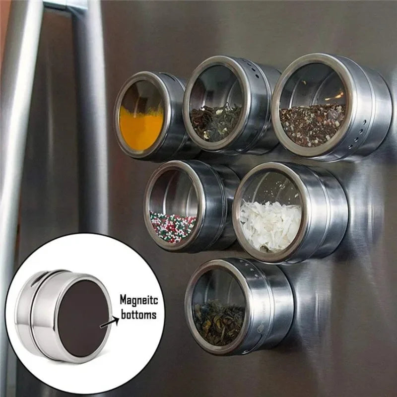 Stainless Steel Spice Tin Rack