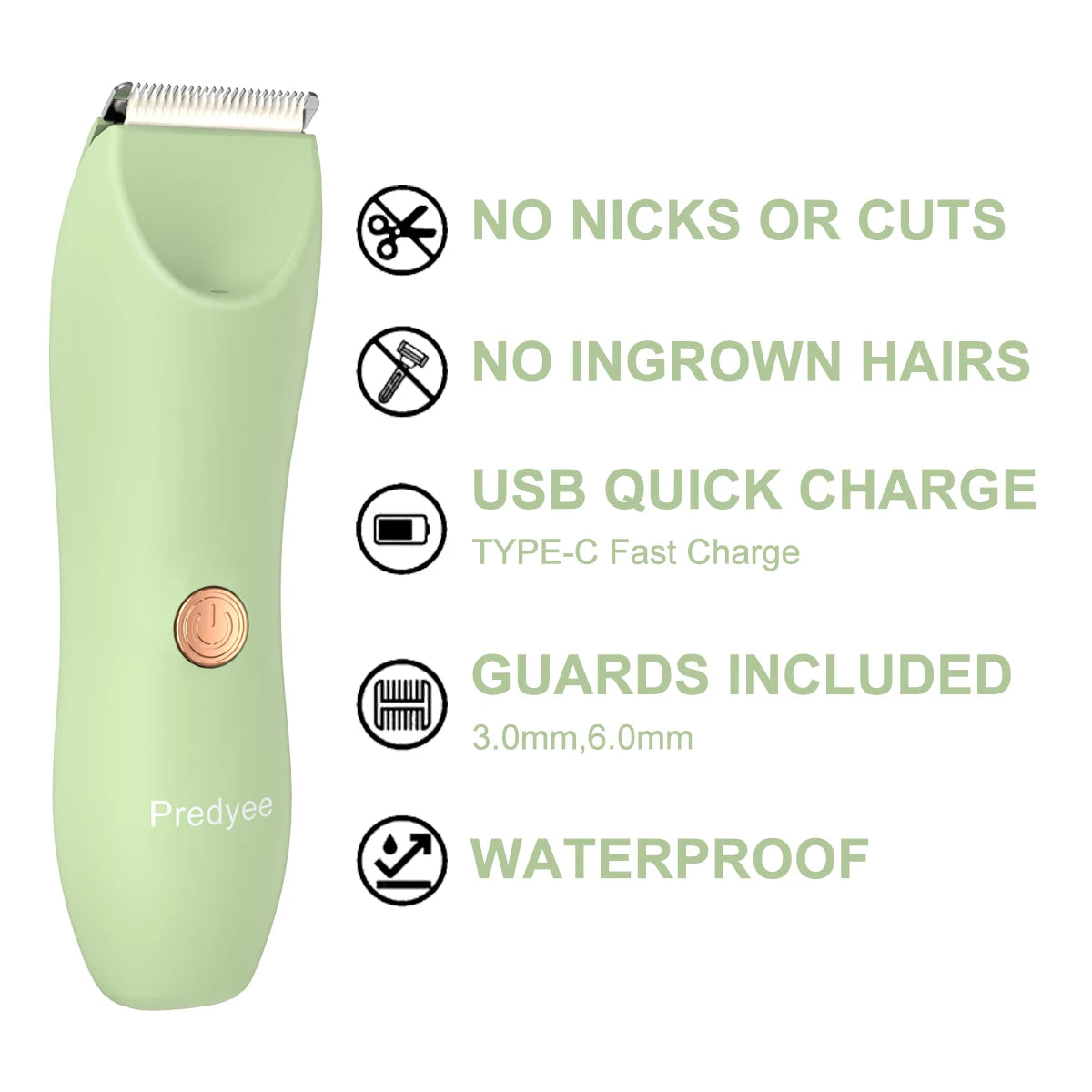 Manscape Waterproof Body Hair Trimmer