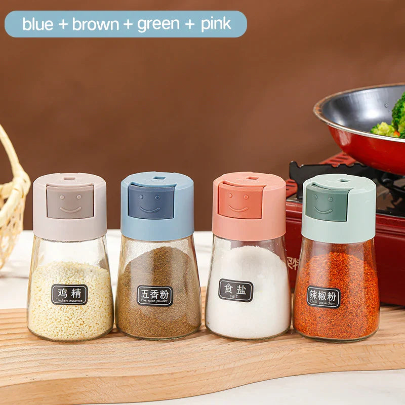 Press Control Seasoning Bottle