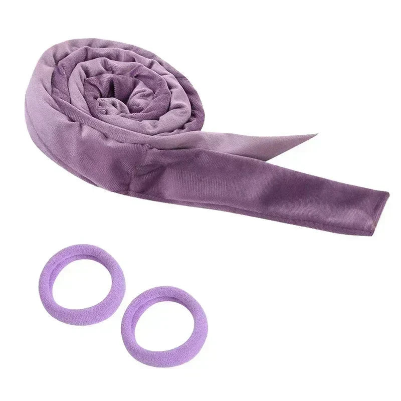 Heatless Curling Rod Headband Set