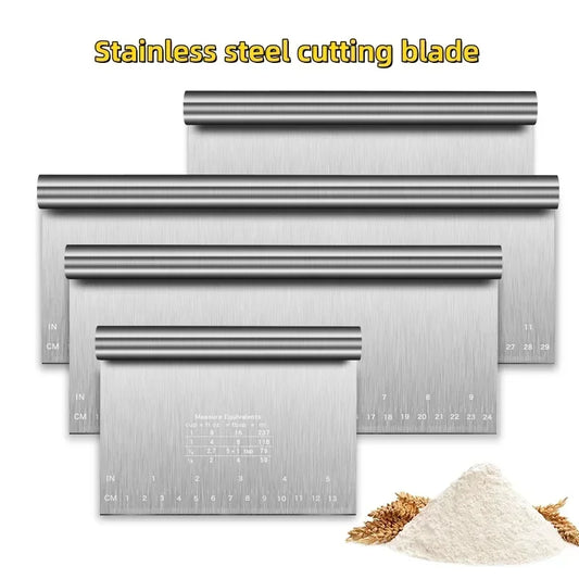 Stainless Steel Cake Scraper Tool