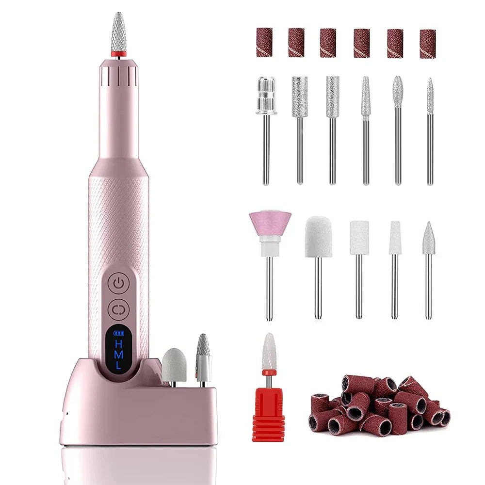 Cordless Electric Nail Drill Machine