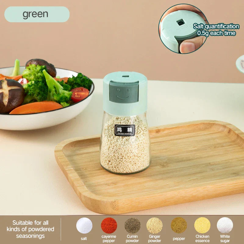 Press Control Seasoning Bottle