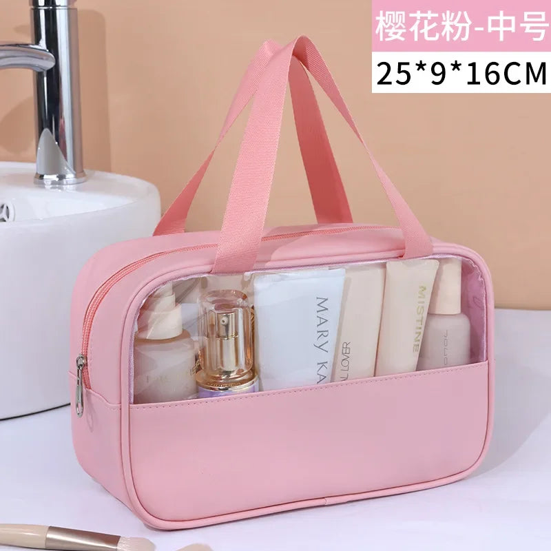 Large Transparent Travel Cosmetic Bag