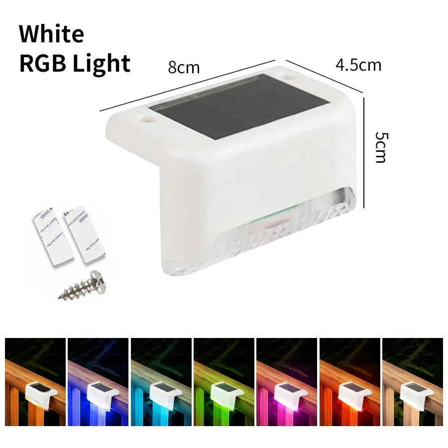 Solar LED Outdoor Step Lights