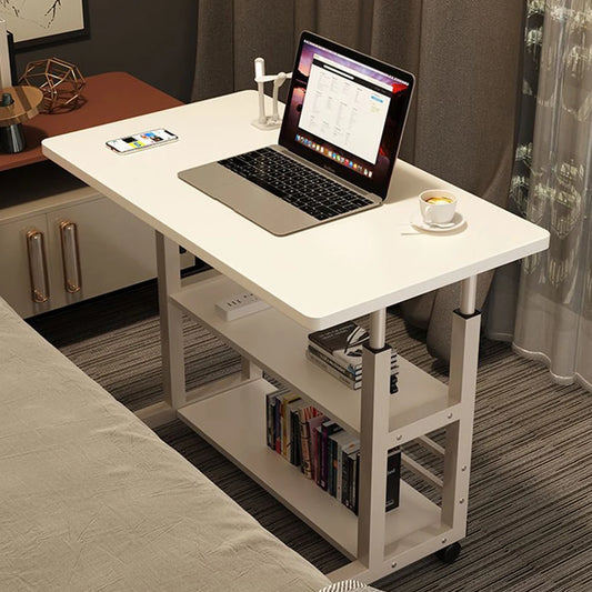 Height-Adjustable Rolling Laptop Desk