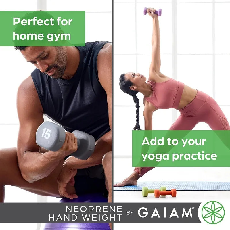 Gaiam Neoprene Dumbbell Single