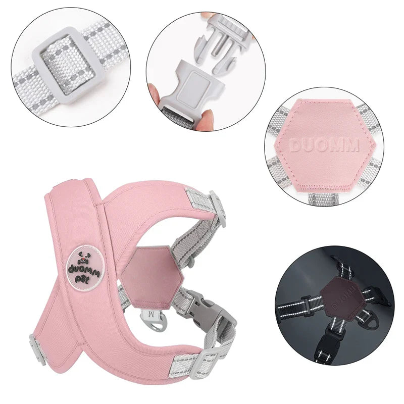 Reflective Pet Harness Rope Set