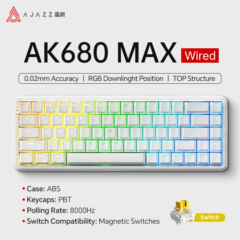 AJAZZ AK680 Gaming Mechanical Keyboard